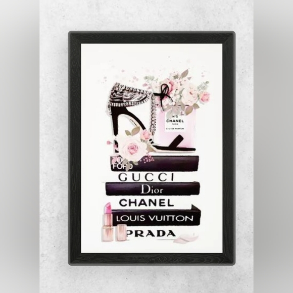 Chanel 5"×7" Framed wall art - Picture 1 of 3
